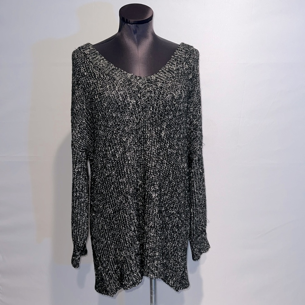 Brandy Melville Gray Knit Oversized Sweater Dress!